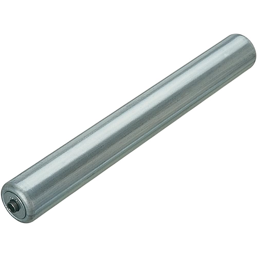 Okura Transport Machine Steel Roller MR Type (φ60.5×t2.3mm) 490mm with shaft MR490N-A