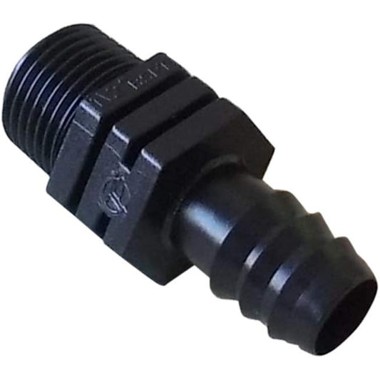 Agri Kaihatsu Hose Fitting Start Connector 16A*1/2" Plastic 100 Pieces