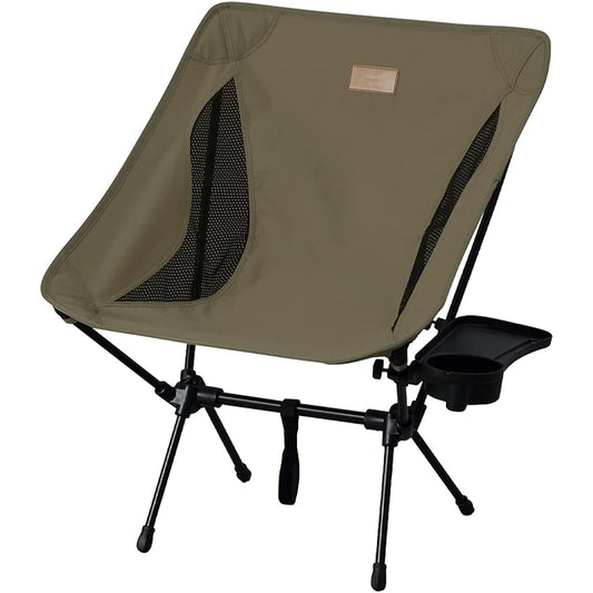 Iris Ohyama Outdoor Chair Camping Equipment Chair Compact Storage Retractable Type Easy Assembly Outdoor