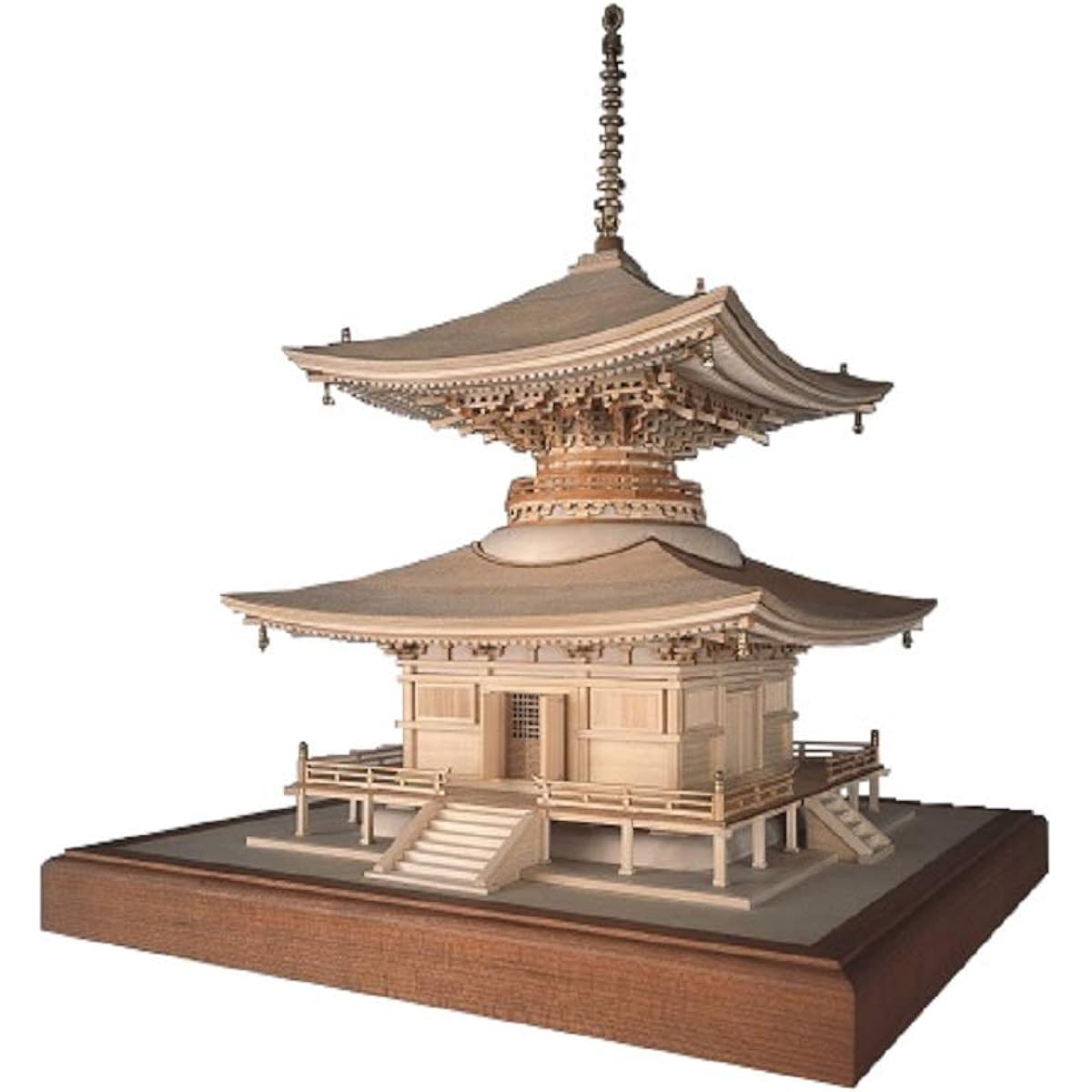 Woody Joe 1/50 Ishiyamadera Tahoto Pagoda Wooden Model Assembly Kit