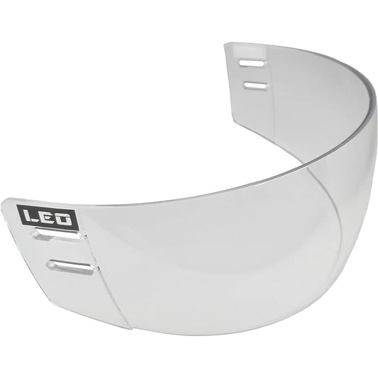 LEO SPORTS Ice Hockey Visor Straight Type V01 Anti-Scratch Anti-Fog Coat V01