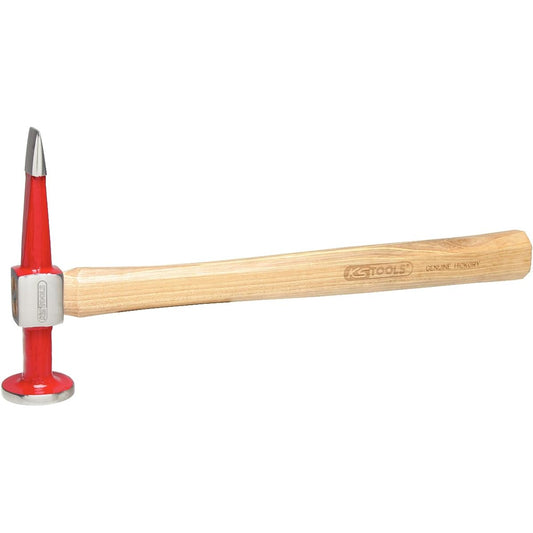 KS TOOLS Panel beaters pick hammer straight head, round/flat point, 325mm Panel beaters pick hammer straight head round/flat point 325mm 140.2136