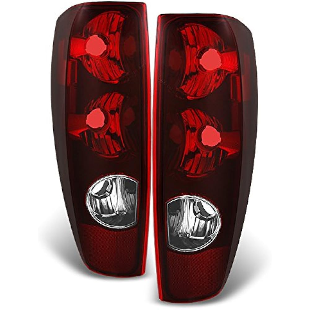 Chevrolet Colorado/GMC Canyon Track Red Tail Light Driver Left+Passing Seat Right replacement pair