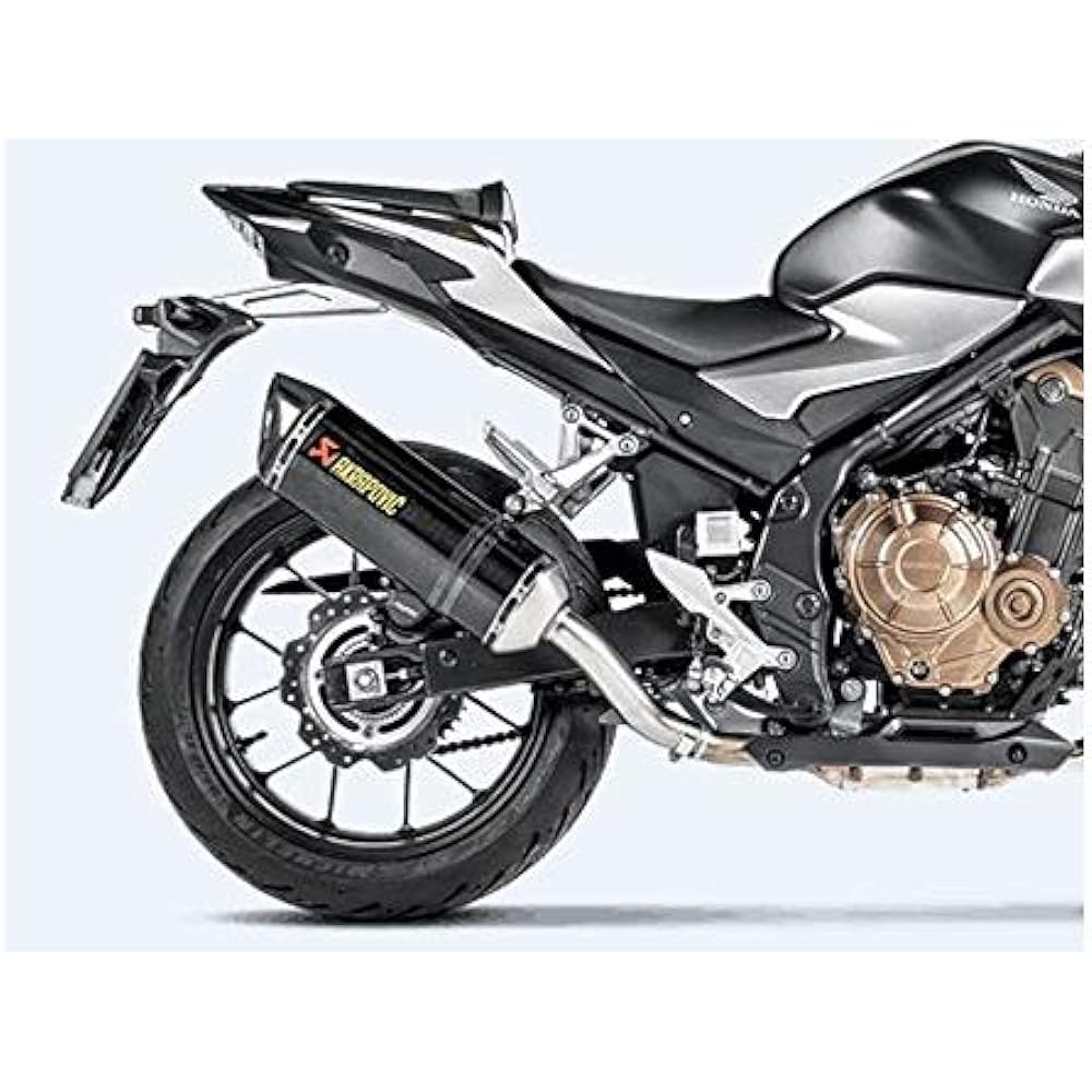 AKRAPOVIC Slip-on CBR400R (19-21) CB400X (19-21) Carbon Hexagonal Slip Online S-H5SO4-HRC/1