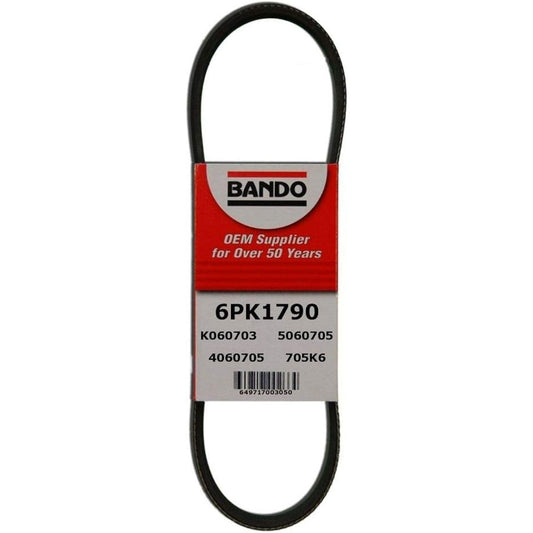 Bando 6DPK1195 OEM Quality Serpentine Belt 6PK1790