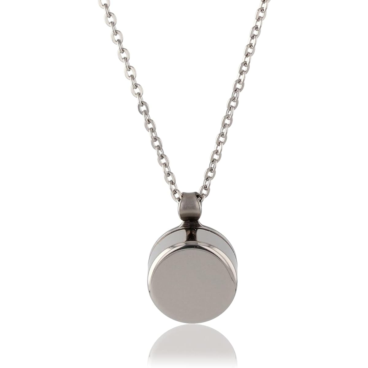 Leger Titanium Memorial Necklace 50cm ~ 70cm Pure Titanium Waterproof Made in Japan Cremation Pendant PC45-1