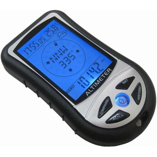 [Pipit] Multifunctional digital altimeter, barometer, thermometer, compass, weather, date and time, Japanese manual/battery included