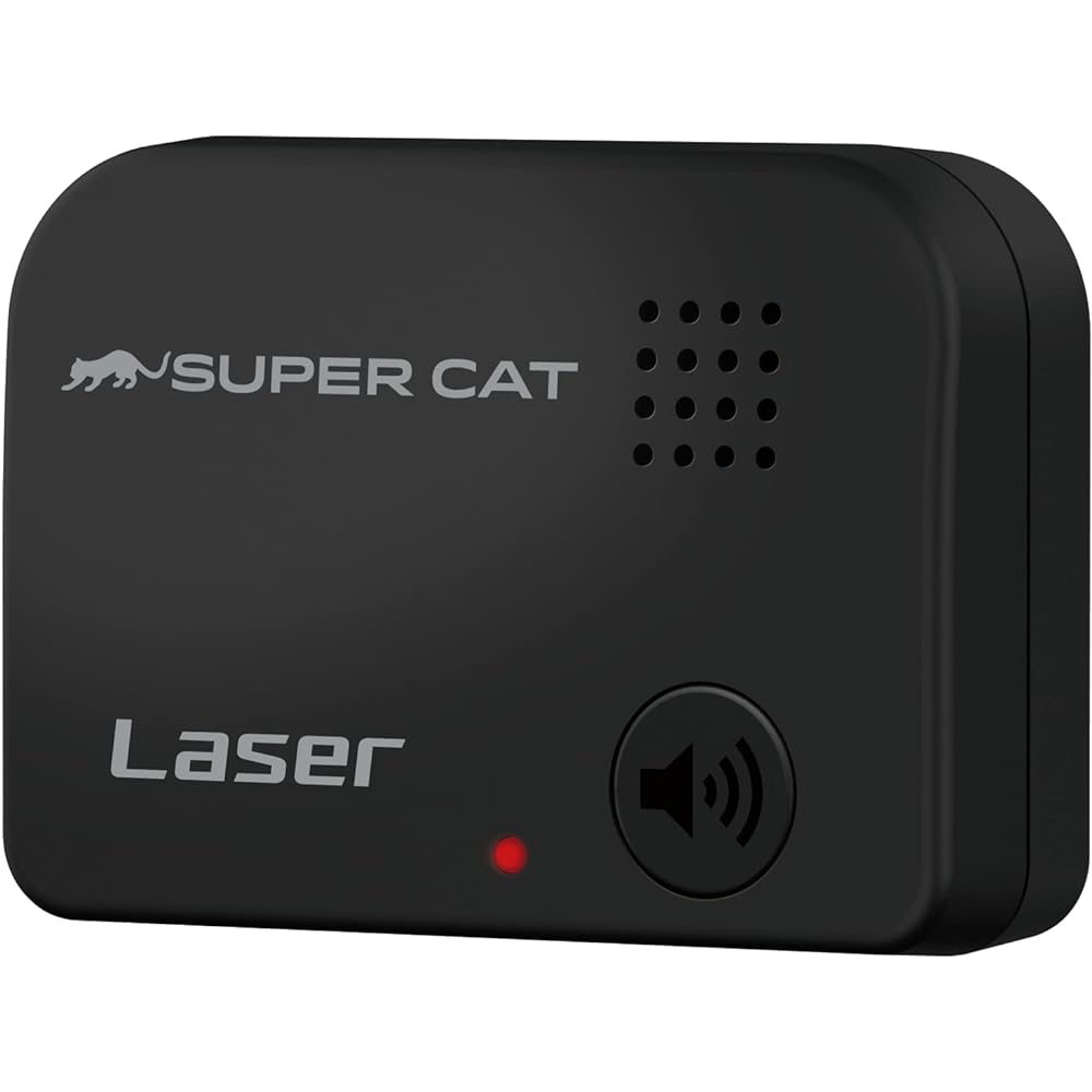 Yupiteru Laser Detector SUPER CAT LS21 4th Generation Amplifier IC Compact 3 Year Warranty Yupiteru Black