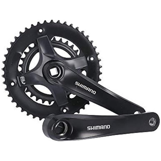 SHIMANO Front Chainwheel (MTB) FC-TY501-2 46×30T 170mm 8S/7S Compatible BB Square Shaft 122.5mm (LL123) Black EFCTY5012C60XLB