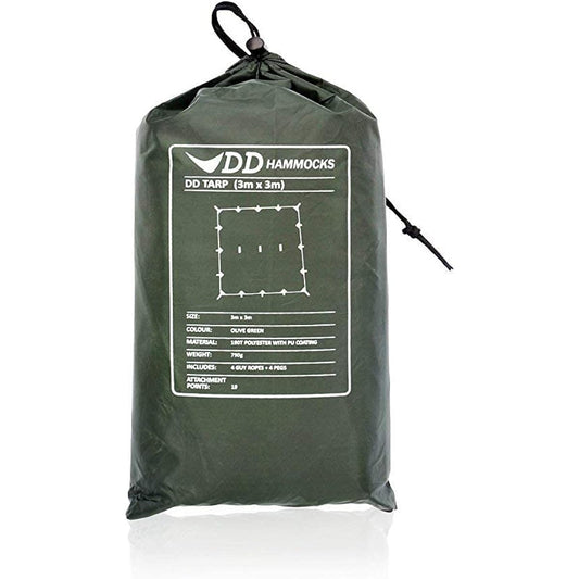 DD Hammocks DD Tarp 3×3 (Olive Green) [Parallel Import]