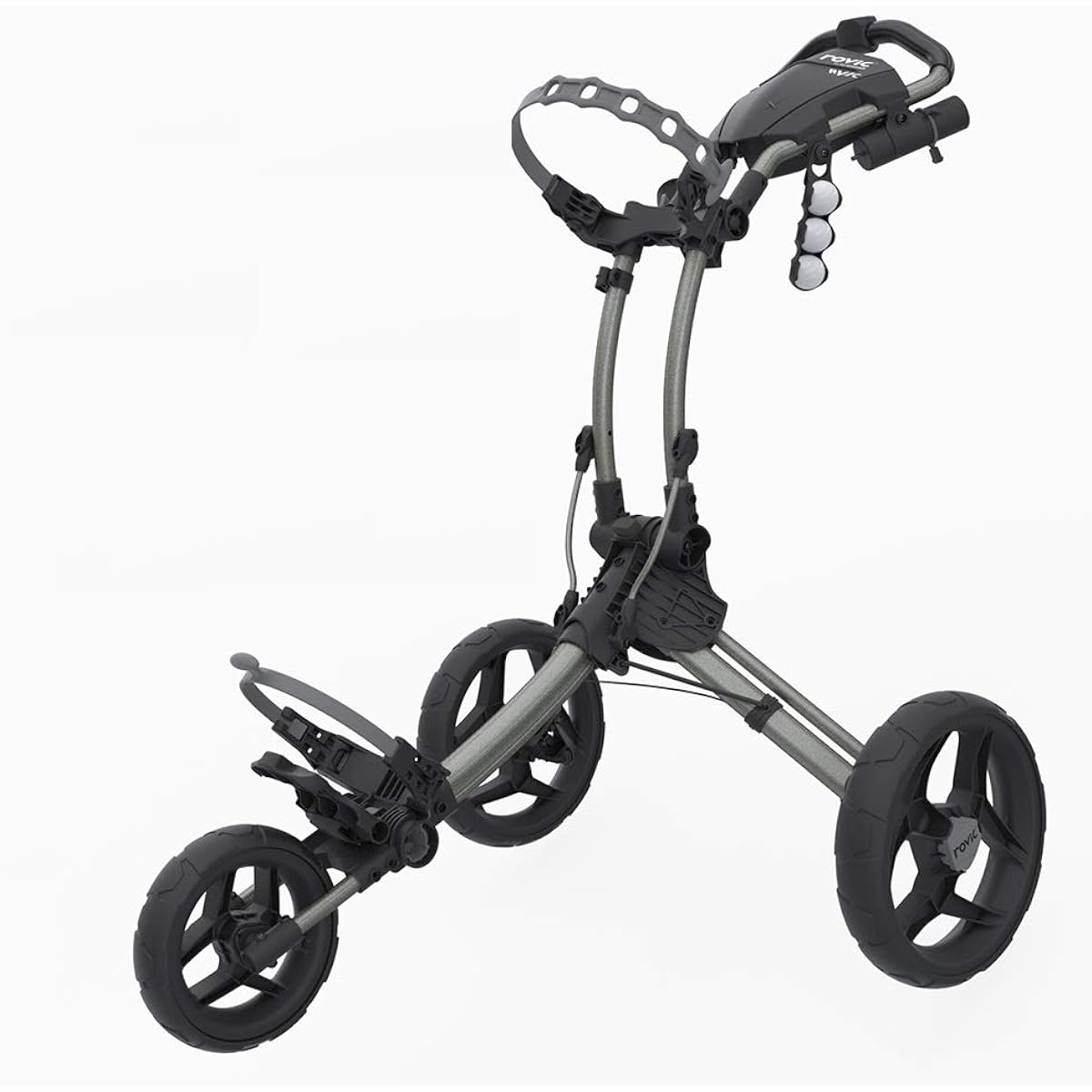 Clicgear Club Case ROVIC Click Gear RV1C Push Cart [2019 Model] (Silver/Black) RV1C Black