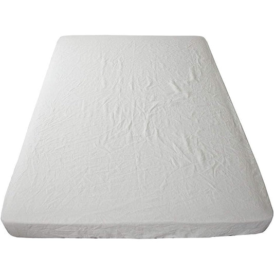Sleep Tailor Fitted Sheet, Single, Made in Japan, 100% Hemp, Linen, Duvet Cover, Stylish, French Linen, Antibacterial, Odor Resistant, Moisture Absorbent, Scandinavian, Natural, Oeko-Tex Certified, Lino (White) [ST]