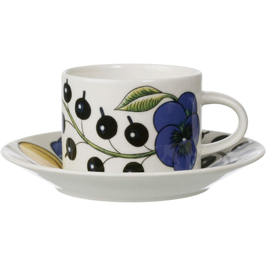 ARABIA [Regular Imported Product] Arabia Paratissi Tea Cup & Saucer Color 1054177