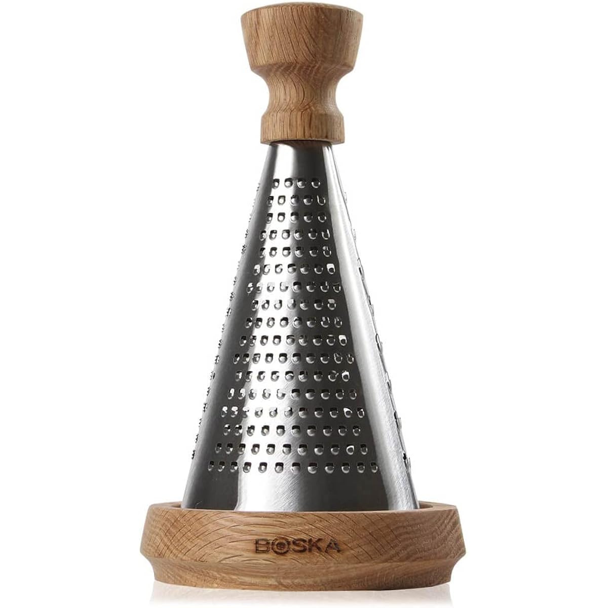 BOSKA Grater Wood 150x150x270 mm Table Grater Oak 320110