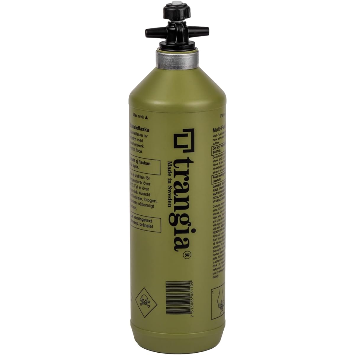 trangia Fuel Bottle 1.0L Fuel Bottle for Alcohol Burner