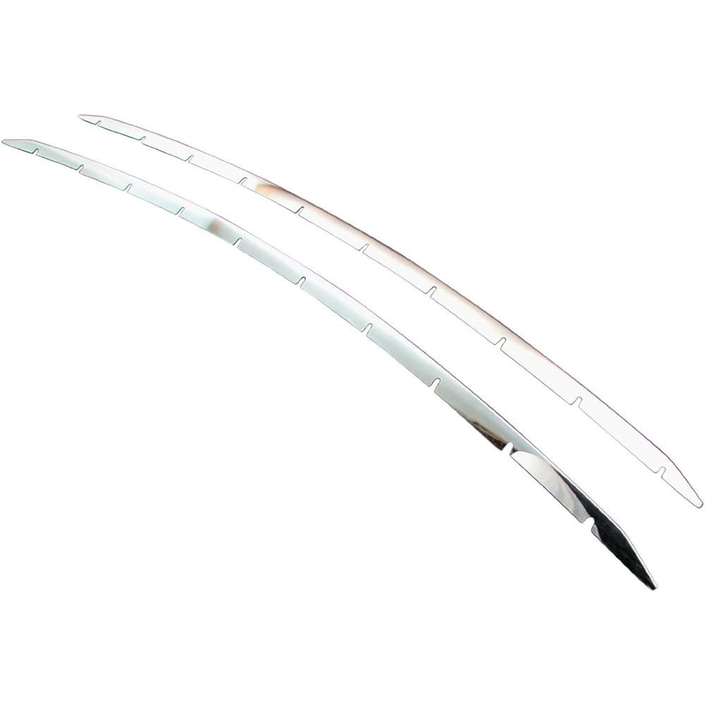 BRIGHTZ Alphard 20 25 Early Super Mirror Stainless Plated Front Bumper Molding A Type [FBUM-MOL-007] ANH20W ANH25W GGH20W GGH25W ANH20 ANH25 GGH20 GGH25 H20 H25 Alphard 19029
