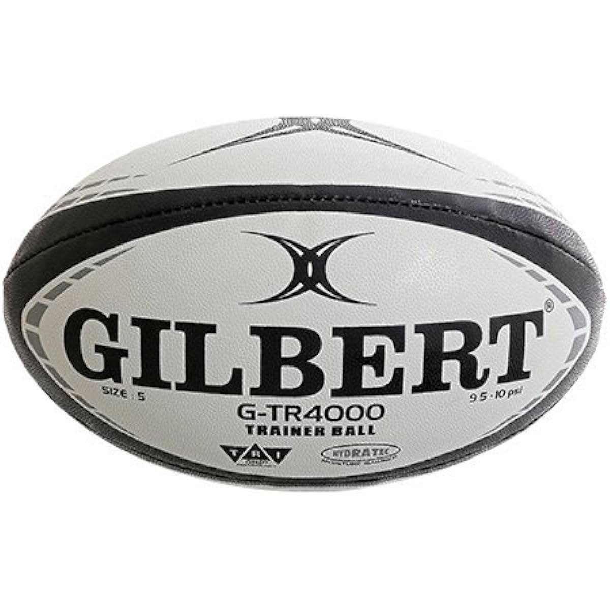 Gilbert Trainer Ball Training Rugby Ball Black No. 5 G-TR4000 [Parallel Import]