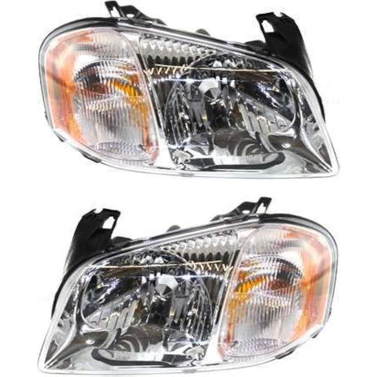 Headlight 2001-2004 type Mazda Tribute Pair Light Clear Lens