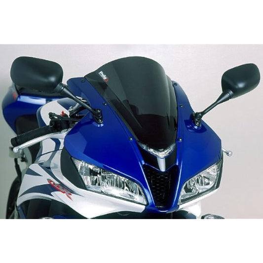 Puig 4356F RACING-SCREEN [DARK SMOKE] HONDA CBR600RR(07-12) Puig Screen Cowl Motorcycle Bike Parts