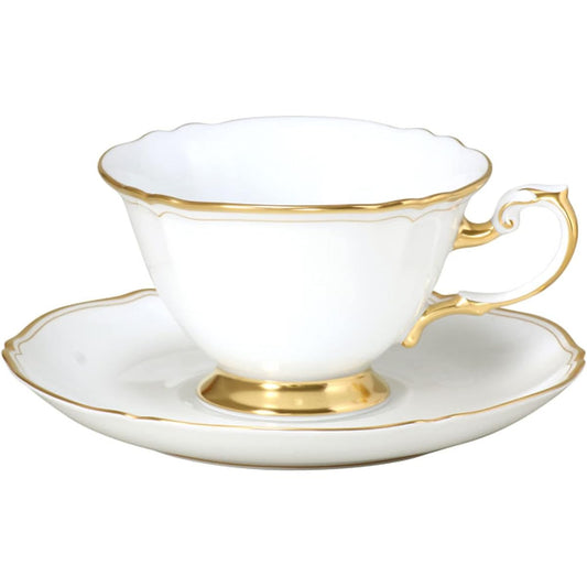 Okura Toen The Okura White Masterpiece Cup & Saucer 70c/1111