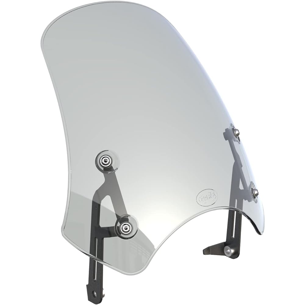 Dart Marlin Flyscreen (Light Tint) Motorcycle Windshield Compatible with Triumph Street Twin (up to 2021)