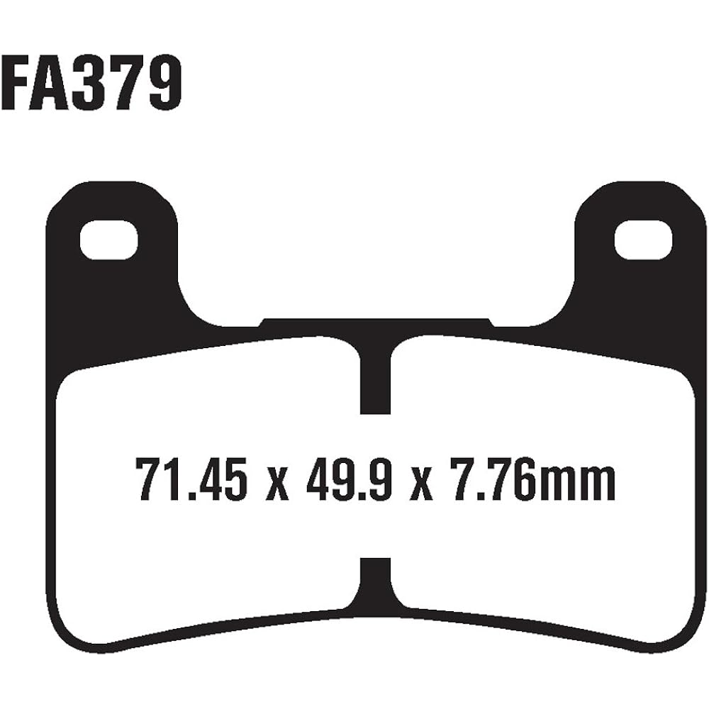 EBC brake EBPCK1002 Complete Double H Sit Brake Pad replacement kit