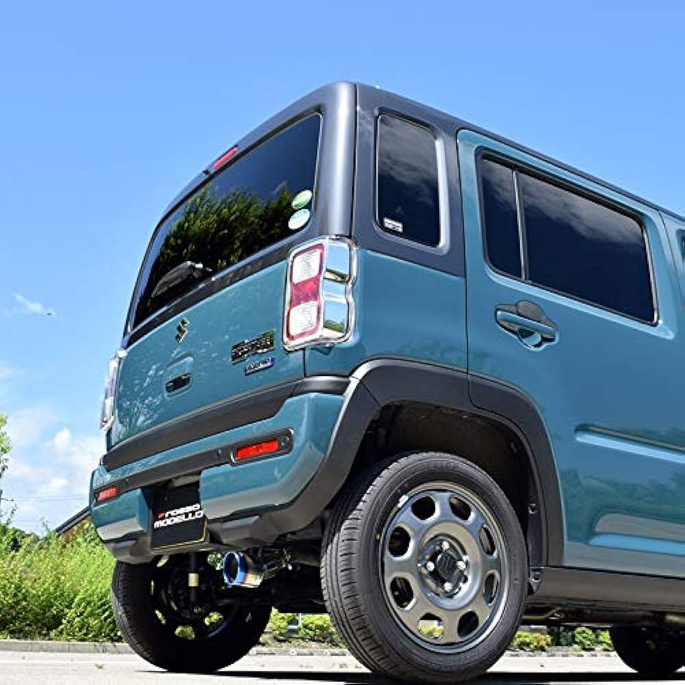 [sz005] Rosso Modelo MARVELOUS T1 Muffler Cutter Hustler MR52S 2WD Turbo Exclusive Titanium Outlet Flare Crossover MS52S