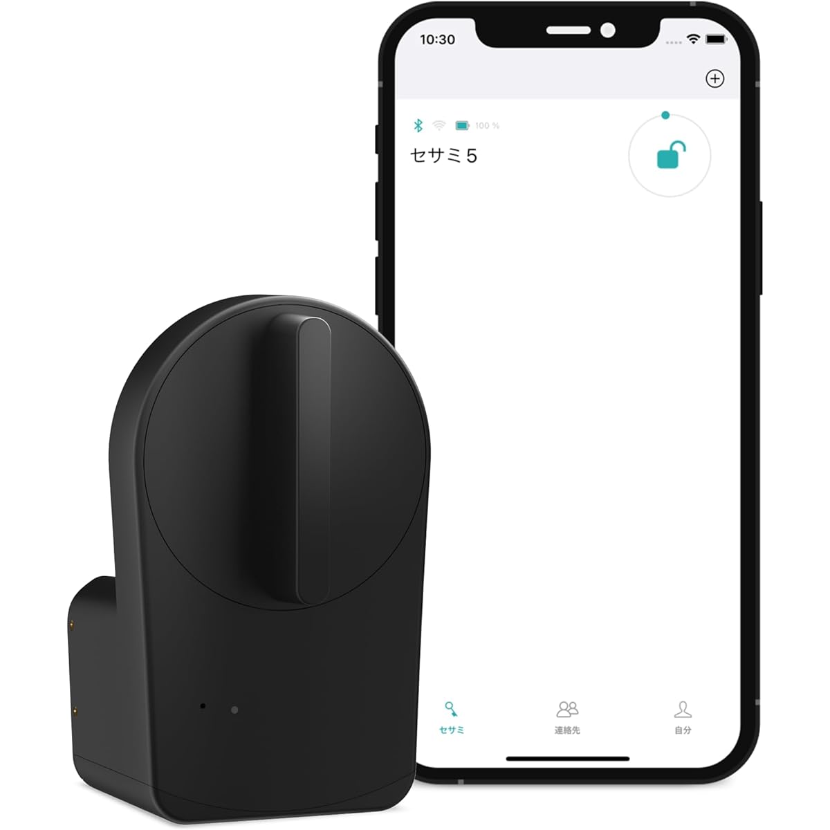 Candy House Smart Lock Smart Key SESAME5 Entrance Auto Lock Key Operation with Smartphone Alexa Google Home AppleWatch Remote Compatible No Construction Required Easy Installation Security Measures Retrofit