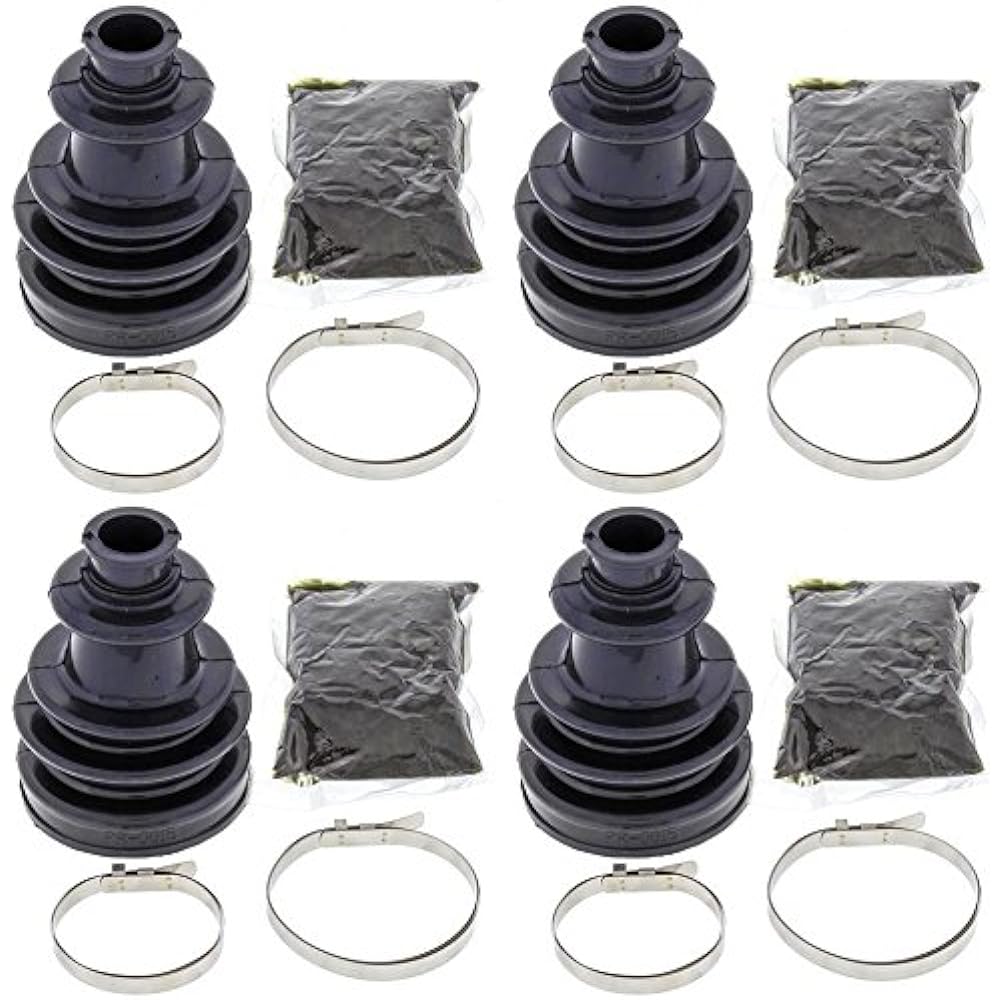 Front Inner & Outer CV Boot Repair Kit for Polaris Ranger 900 XP 2013-2016 All Balls