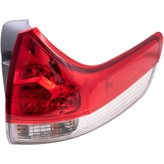 Replacement passenger seat tail light quarter mount 2011-2014 Toyota Siena EXCEPT SE