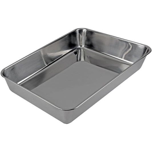 Pearl Metal 18-8 Stainless Steel Square Bat 6 pieces without handle (R-10004)