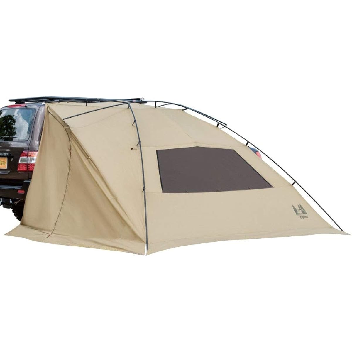 Ogawa Outdoor Camping Tarp Car Side Living DX-2 Sand Beige 2326