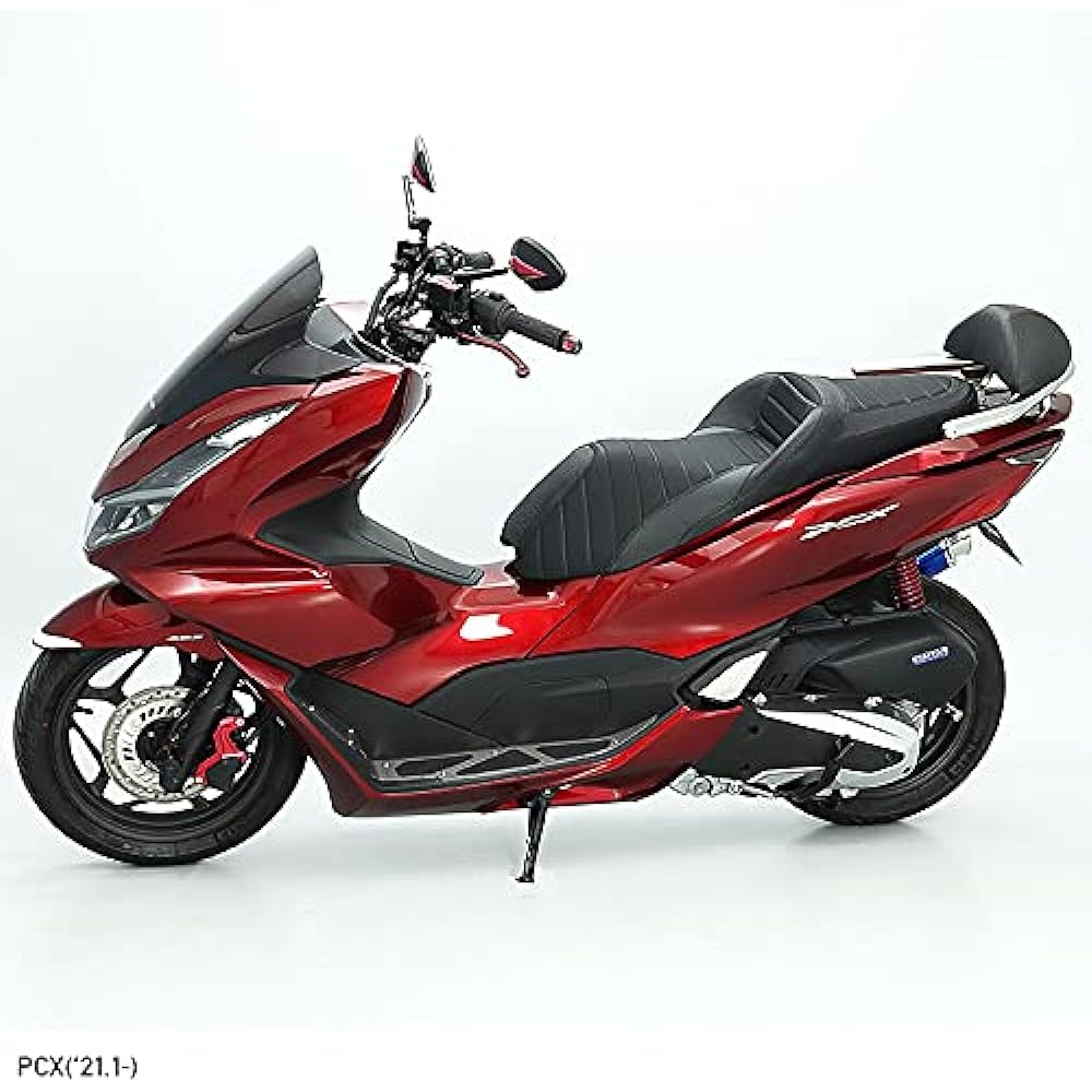 ENDURANCE EL524K1YA1 Bike Low Down Kit, Red Body, Black Spring, PCX