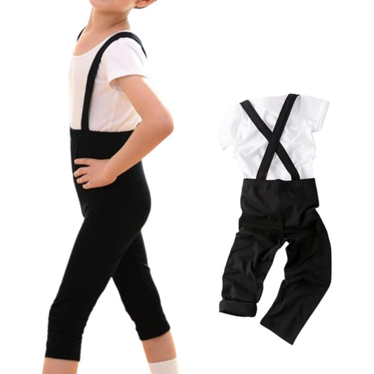 Ballet specialty store Mignon Ballet Boys' Wear T-shirt and spats (tights) 2-piece set T217-D08