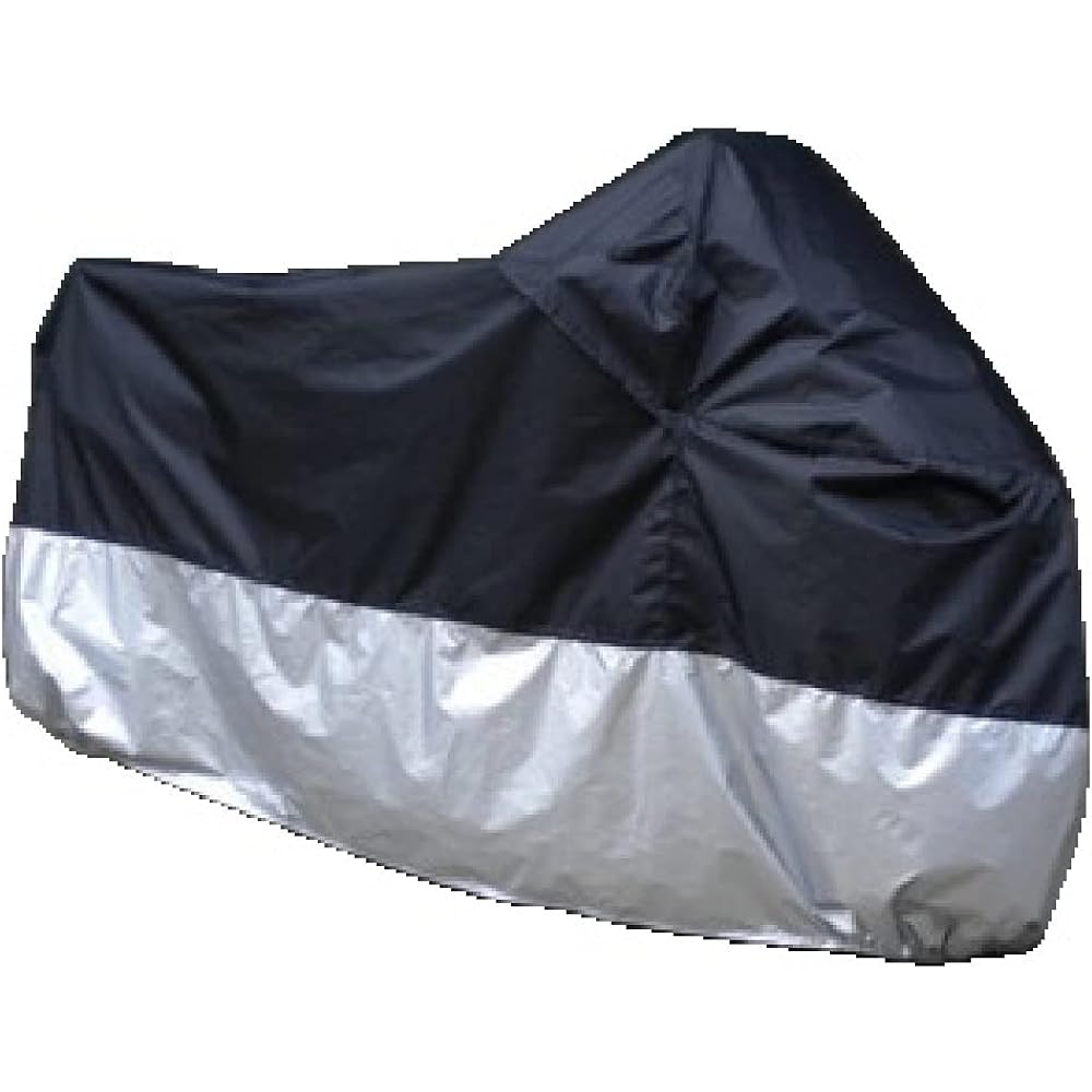 Customize Shatterproof Belt with Rubber Bike Cover 125cc Scooter etc. (XL)