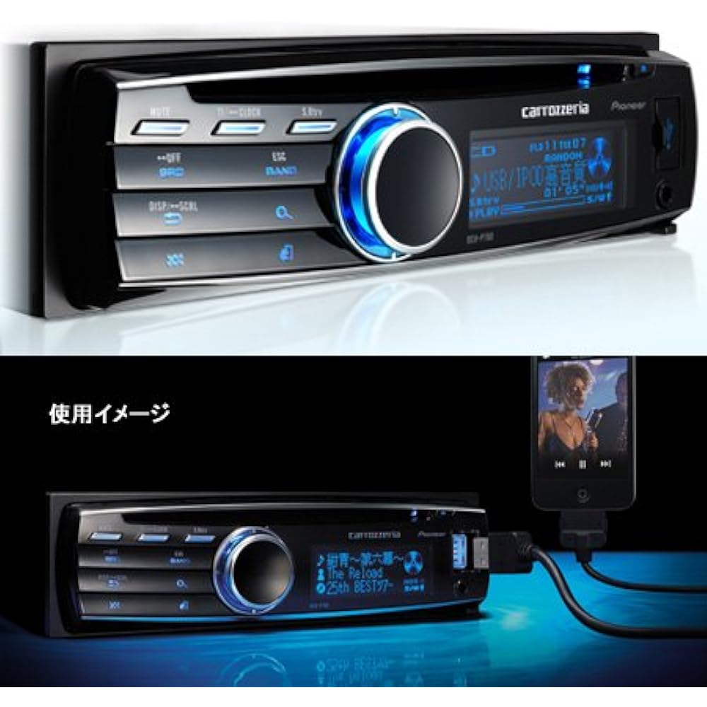 Pioneer Audio DEH-P760 1D CD USB Carrozzeria