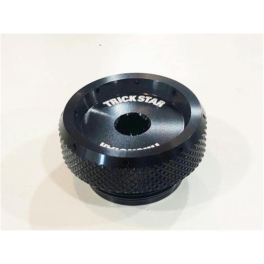 TRICK STAR Oil Filler Cap M20/M19 Kawasaki/Honda Universal Black OFC-KH01-BK