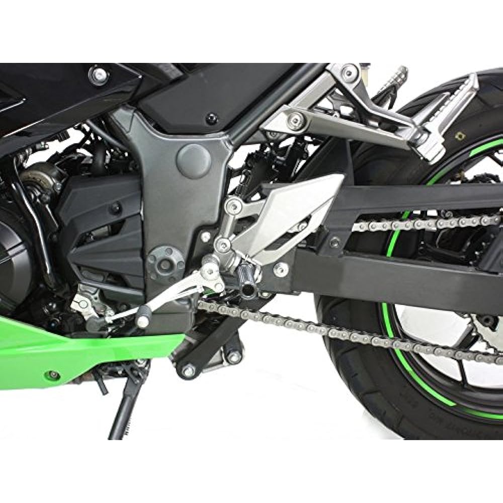 HURRICANE Step Offset Plate Black NINJA250 Z250 etc. HF5303