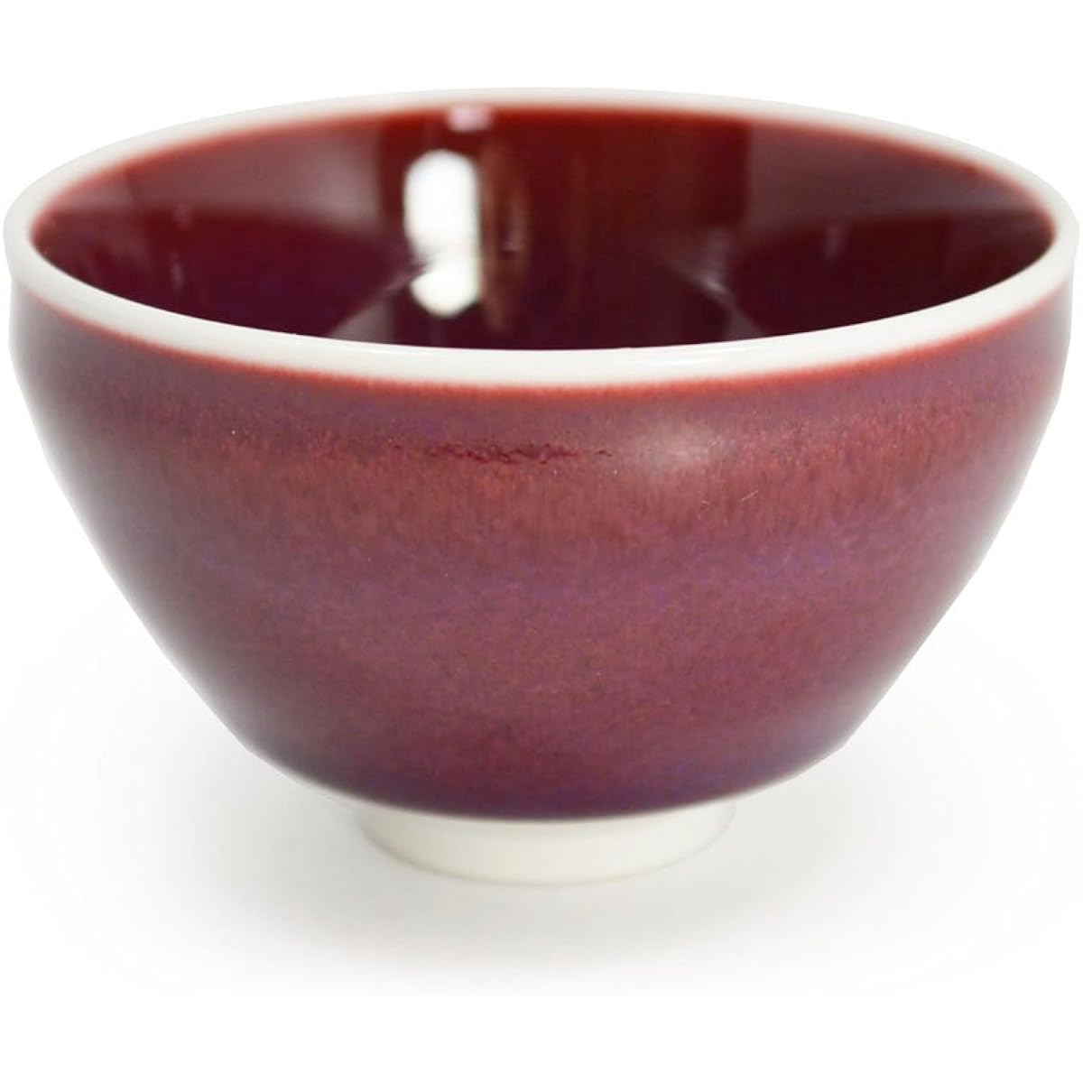 Arita ware Shinemon kiln tenmoku type cup cinnabar
