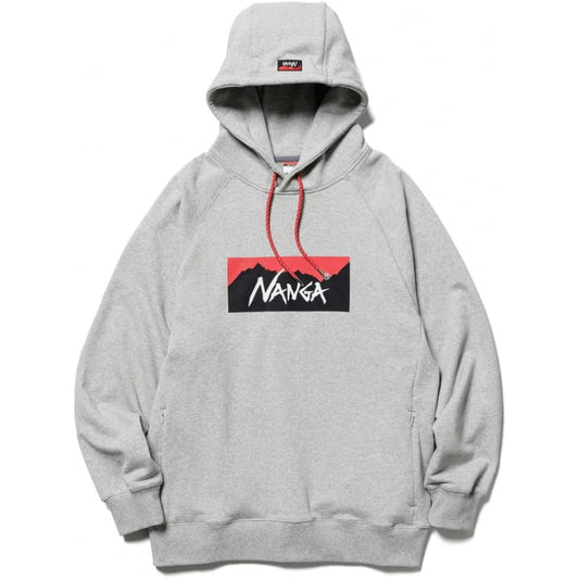 [Nanga] Outdoor Wear ECO HYBRID BOX LOGO SWEAT HOODIE NW2311F202