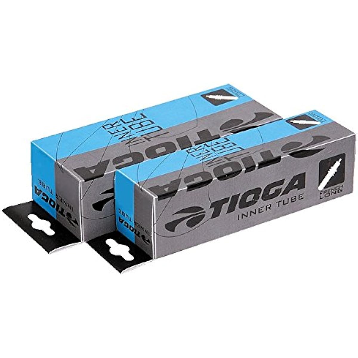 Set of 2 TIOGA Inner tube (French valve) 700 x 25-32c ETRTO (25/32-622) Valve length 80mm
