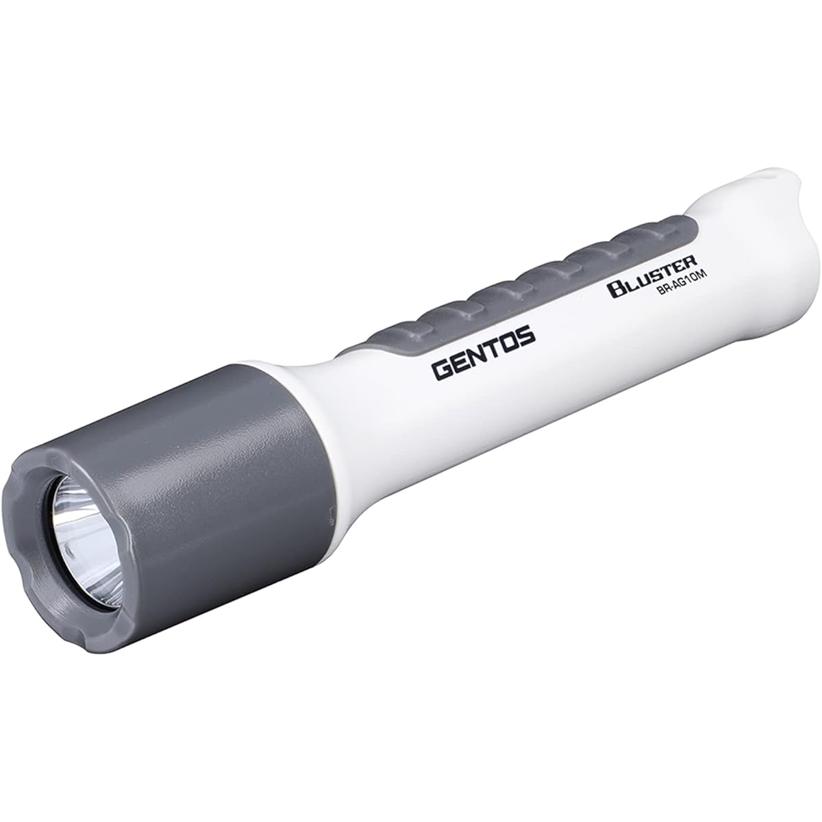 GENTOS LED Flashlight [Brightness 400 lumens/Practical lighting 6 hours/Dust resistant/2m waterproof] Uses 2 AA batteries Blaster BR-AG10M