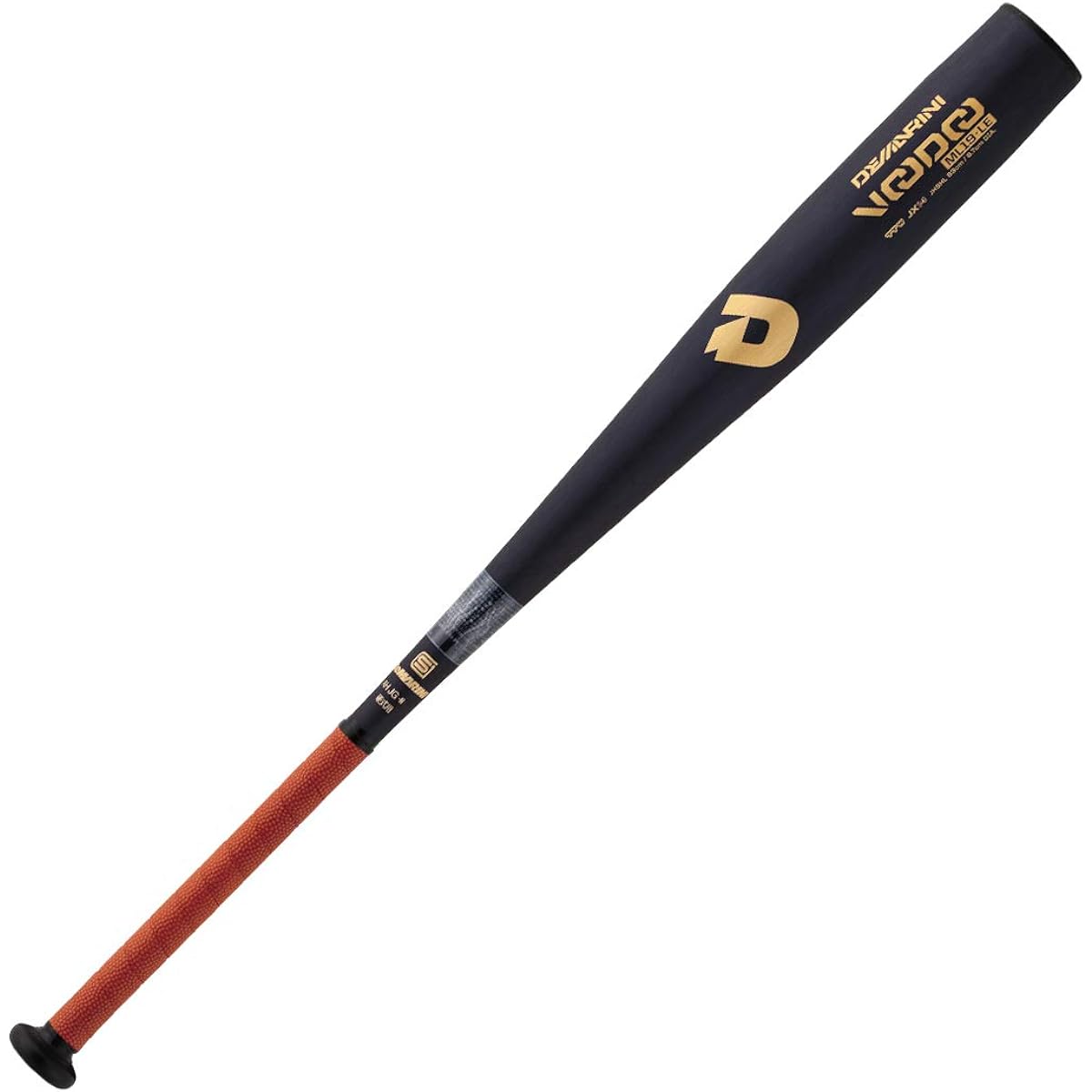 DeMARINI Baseball Hardball Bat VOODOO For General Users/Top Balance Middle Balance Middle Light Balance/Size Variations Available/B Silver D Black Yellow Gold/Made in Japan