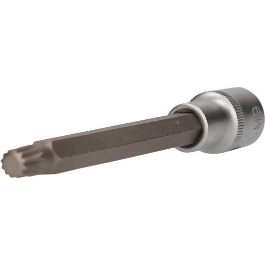 KS Tools 1/2" Spline Bit Socket Length 140mm M9 BT022953