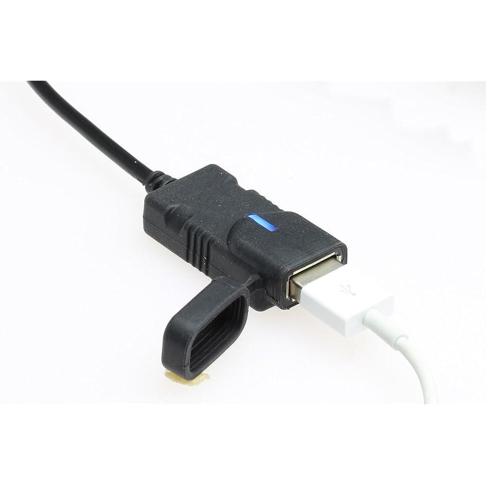 Kijima Motorcycle Bike Parts USB Port Kit Single with Indicator 304-6247