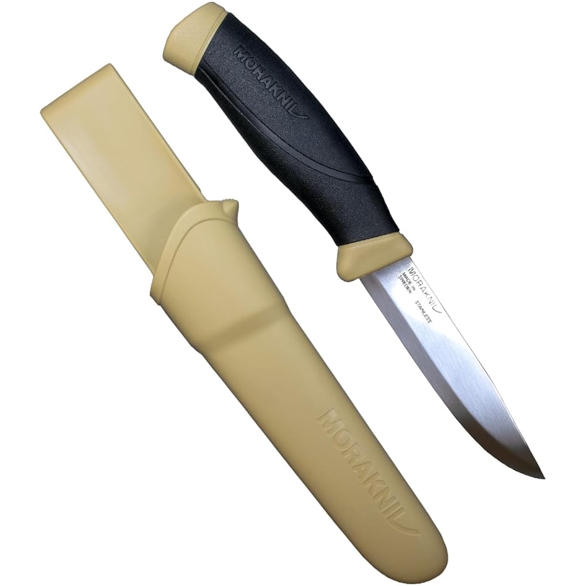 Morakniv Companion Stainless Steel Blade Thickness 2.5mm Camping Knife Outdoor Knife (Dessert)