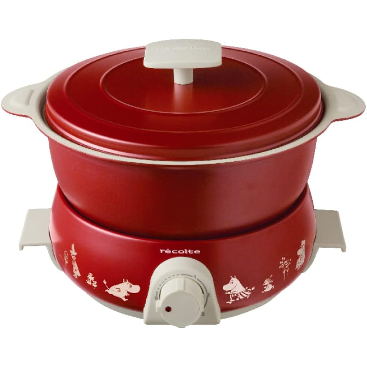 recolte recolte pot duo fete Moomin RPD-3 recolte POT DUO fete MOOMIN (red)