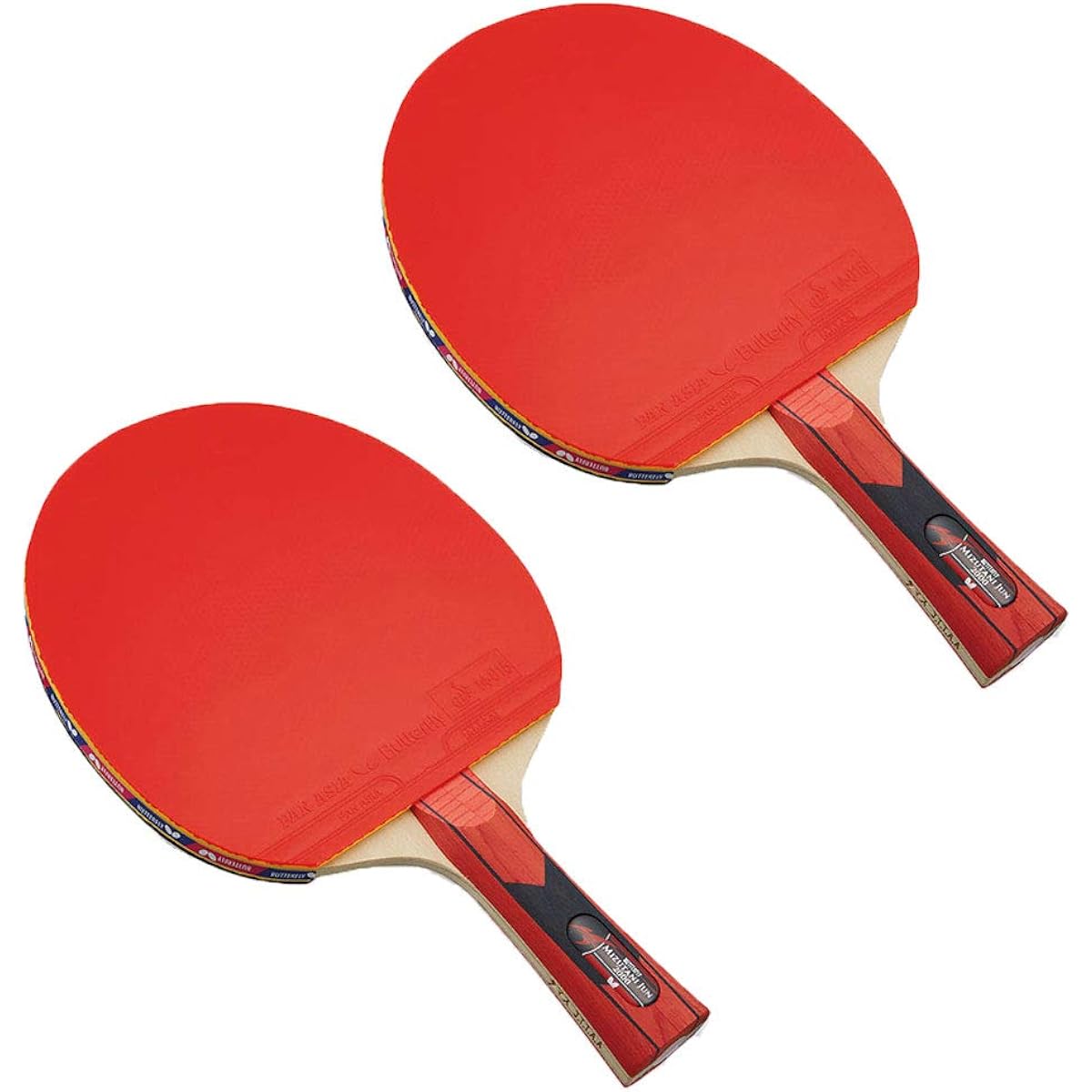 Butterfly Jun Mizutani 2000 Table Tennis Racket Set of 2 16930-2SET