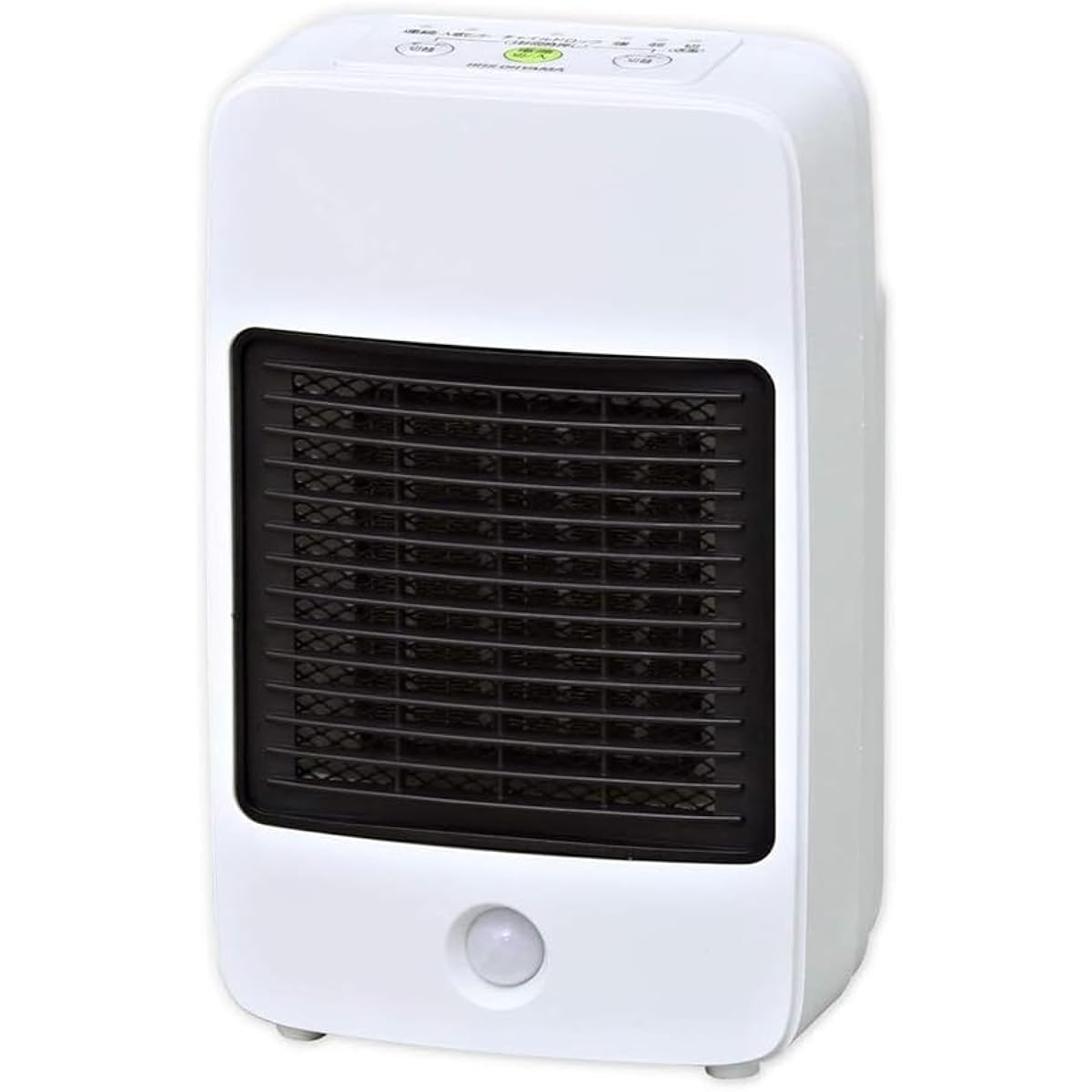 Iris Ohyama Ceramic Fan Heater Ceramic Heater with Human Sensor 800W Small/Medium ~5 Tatami Microcomputer Type JCH-M082T White