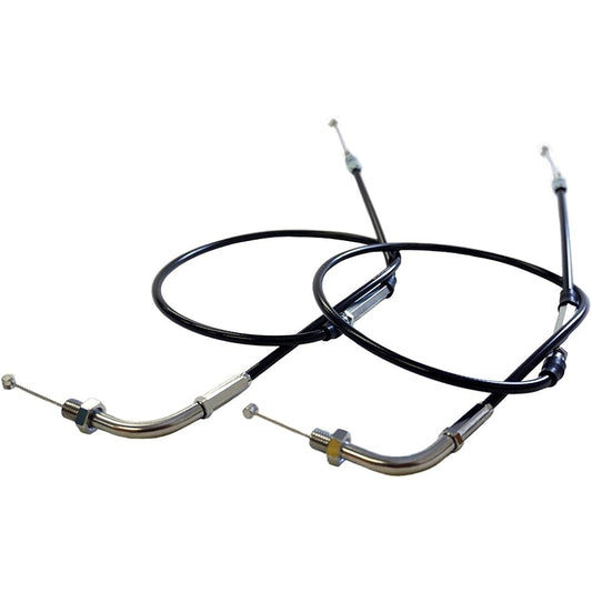 Handle King Genuine Specifications Accel Wire [Black: Kawasaki Kawasaki Eliminator Eliminator V (98 – 07 Years)] , blk
